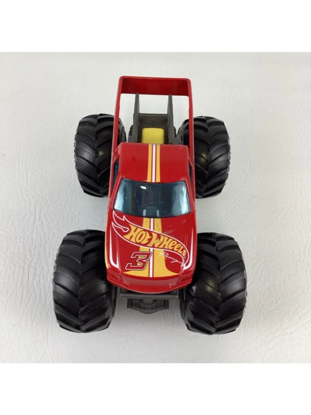 Hot Wheels Racing Monster Truck Red Pickup Diecast Large 1:24 Toy 2015 Mattel